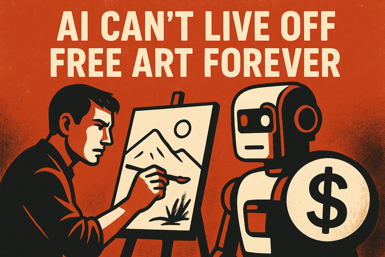 AI’s Appetite for Art: Why the Era of Free Creative Data Is Coming to an End