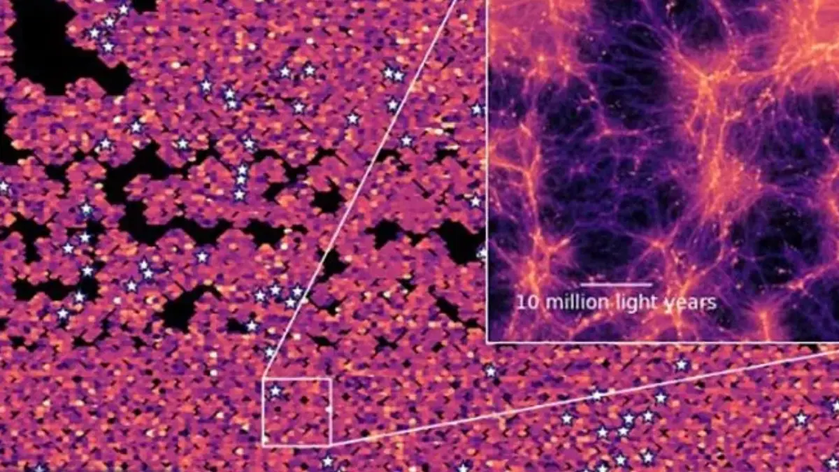 Astronomers Build the Largest 3D Map of the Early Universe Using Hydrogen Glow