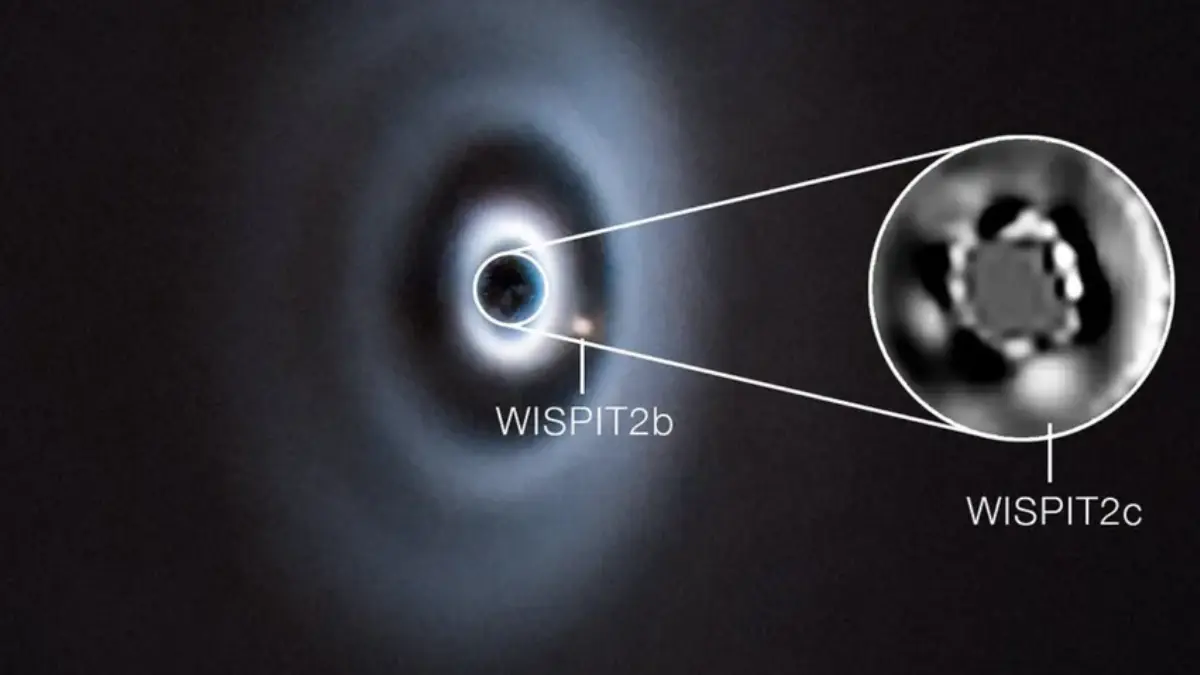 Astronomers Witness Birth of Two Giant Planets Around Young Star WISPIT 2