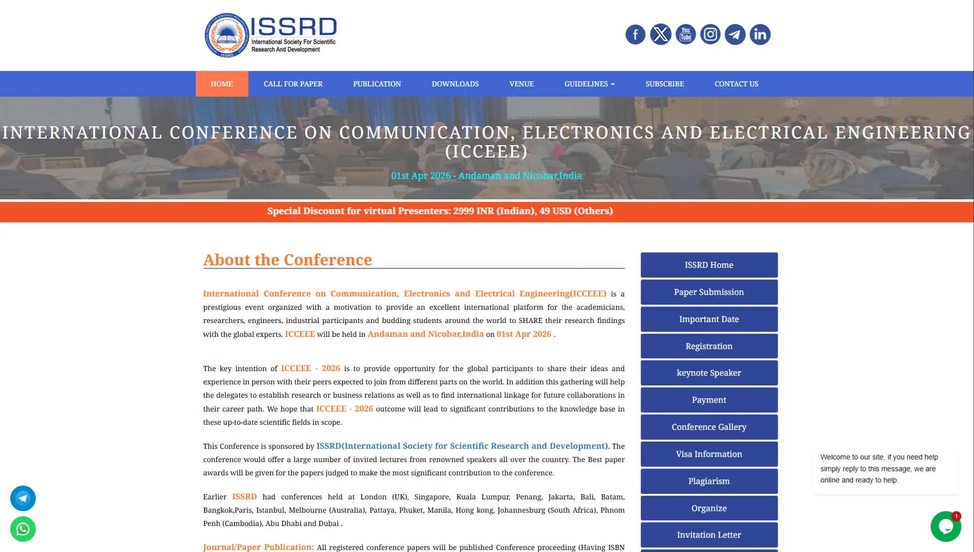 ICCEEE 2026 to Unite Global Researchers in Electrical, Electronics and Energy Engineering