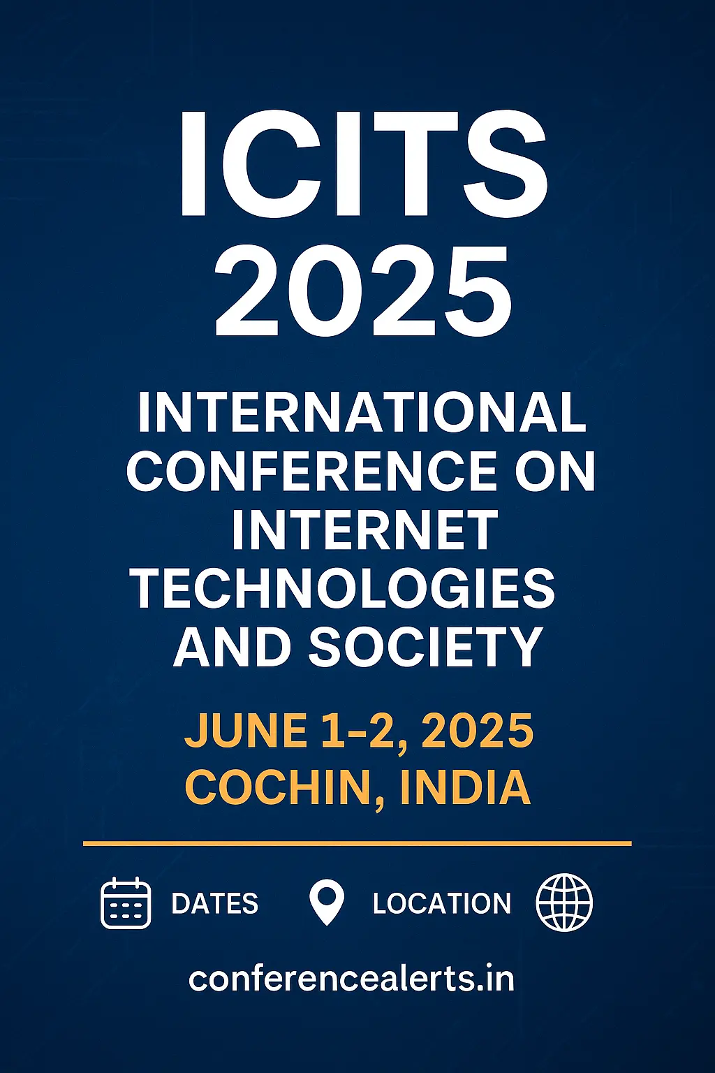 ICITS 2025: Shaping the Digital Future This June in Cochin