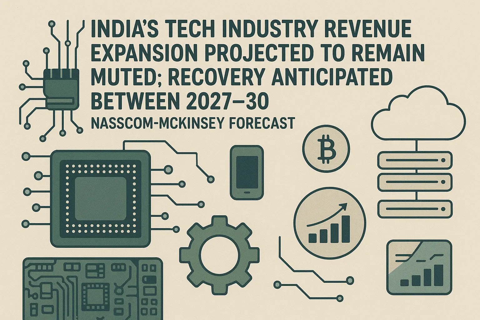 India’s Tech Growth Stalls: Nasscom-McKinsey Predict Recovery by 2030