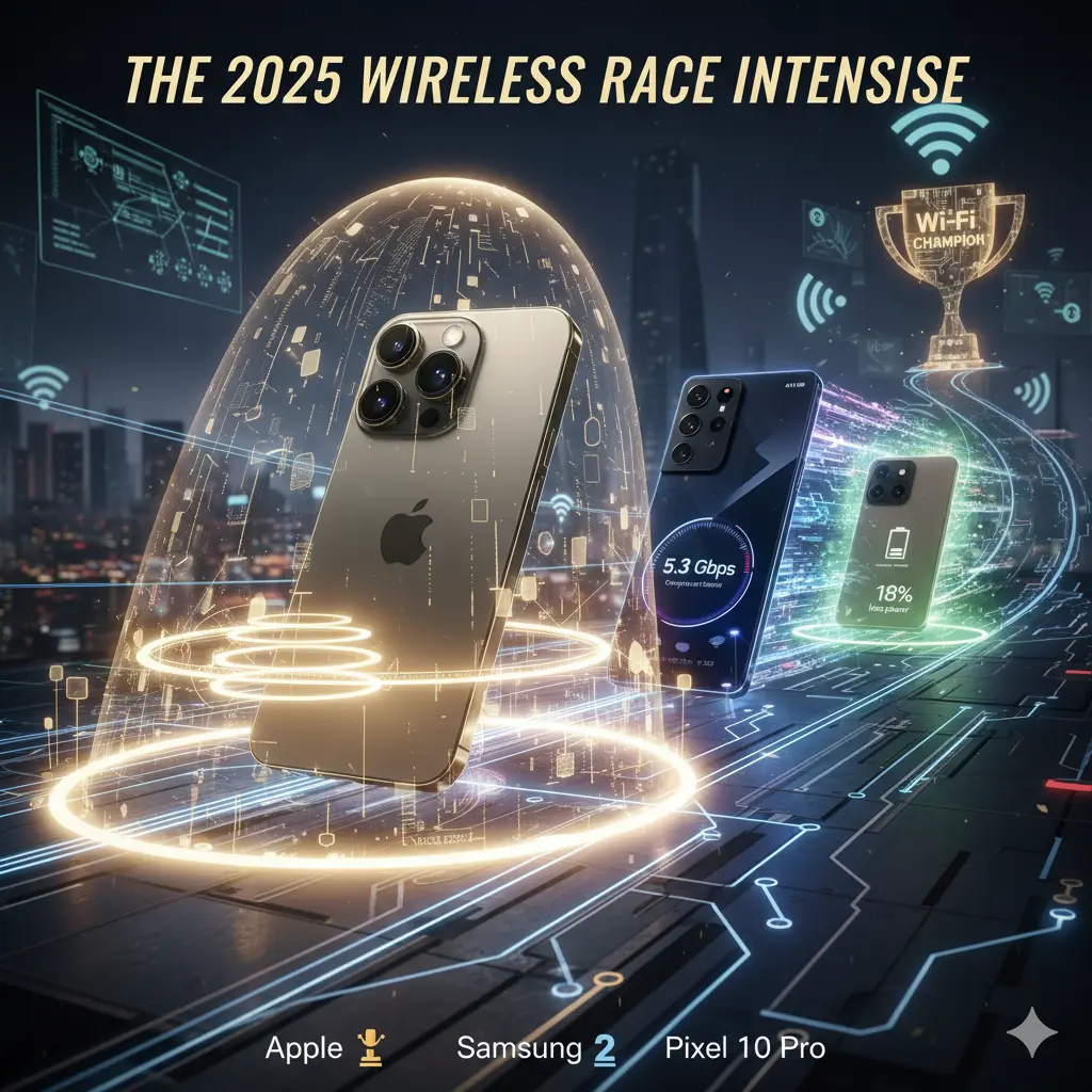 iPhone 17 vs Galaxy S25 vs Pixel 10 Pro: The Wi-Fi Speed War Has a New Champion