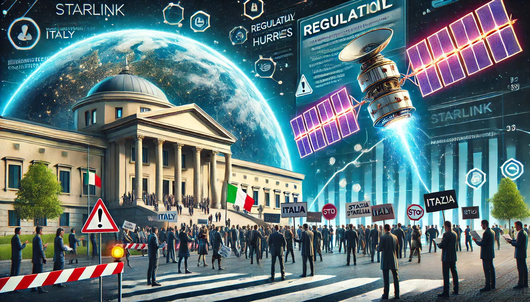 Italy-Starlink Talks Stall: Regulatory Hurdles Block Musk’s Satellite Internet Expansion