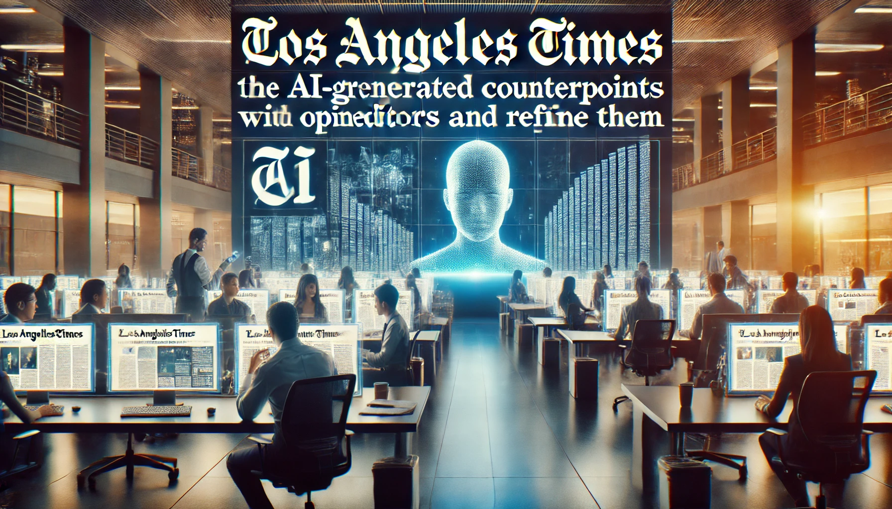 LA Times Uses AI to Challenge Opinions with Auto-Generated Counterpoints
