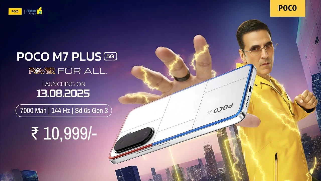 Poco M7 Plus 5G Launched in India — Budget Phone with Big Specs