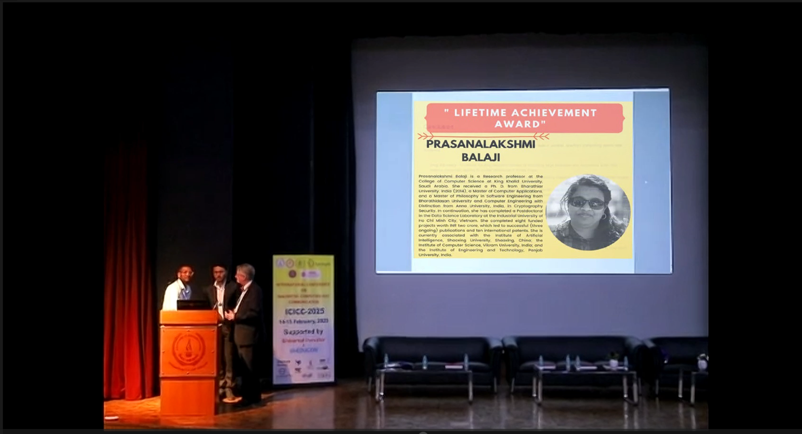 Women In Tech | Prasanalakshmi Balaji conferred with the Lifetime Achievement Award