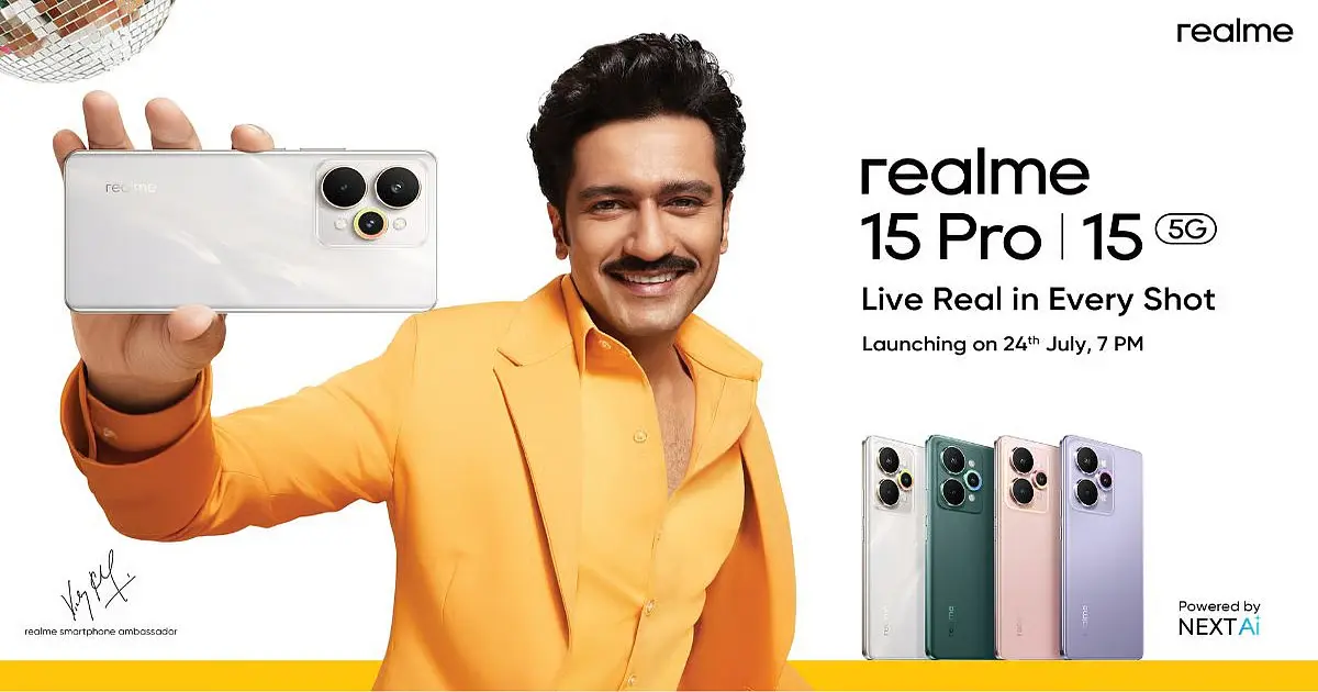 Realme 15 Series 5G Debuts in India with Buds T200: Style Meets Speed