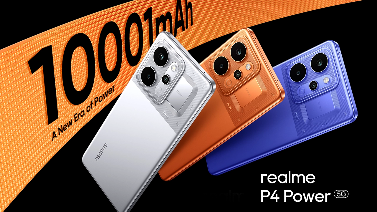 Realme P4 Power 5G Debuts in India With Massive 10,001mAh Battery and Power-Focused Design