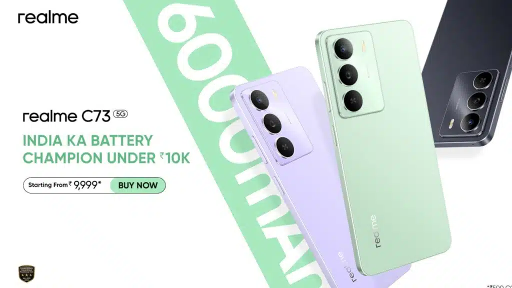 Realme Strikes Budget Gold: Launches C73 5G Phone and Buds T200x Earbuds in India