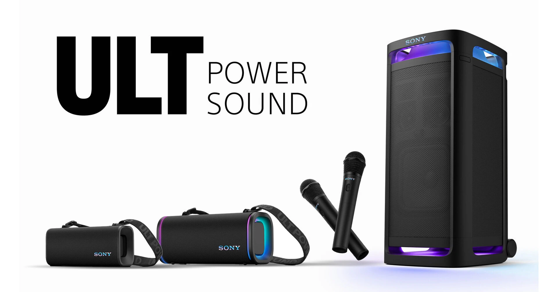 Sony Drops the Beat with New ULT Power Sound Party & Portable Speakers