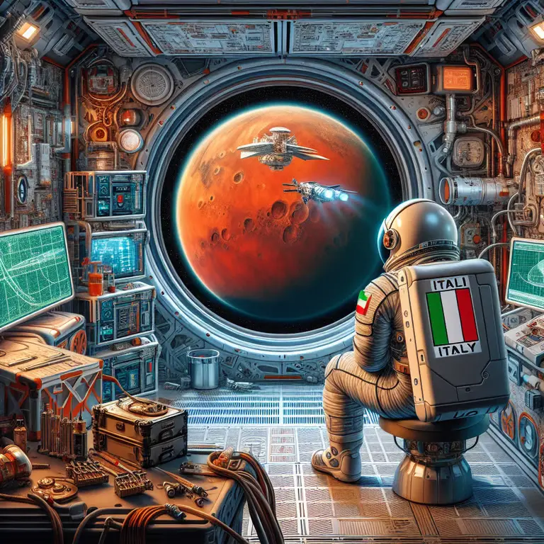 SpaceX to Deliver Italian Science to Mars in Historic Partnership