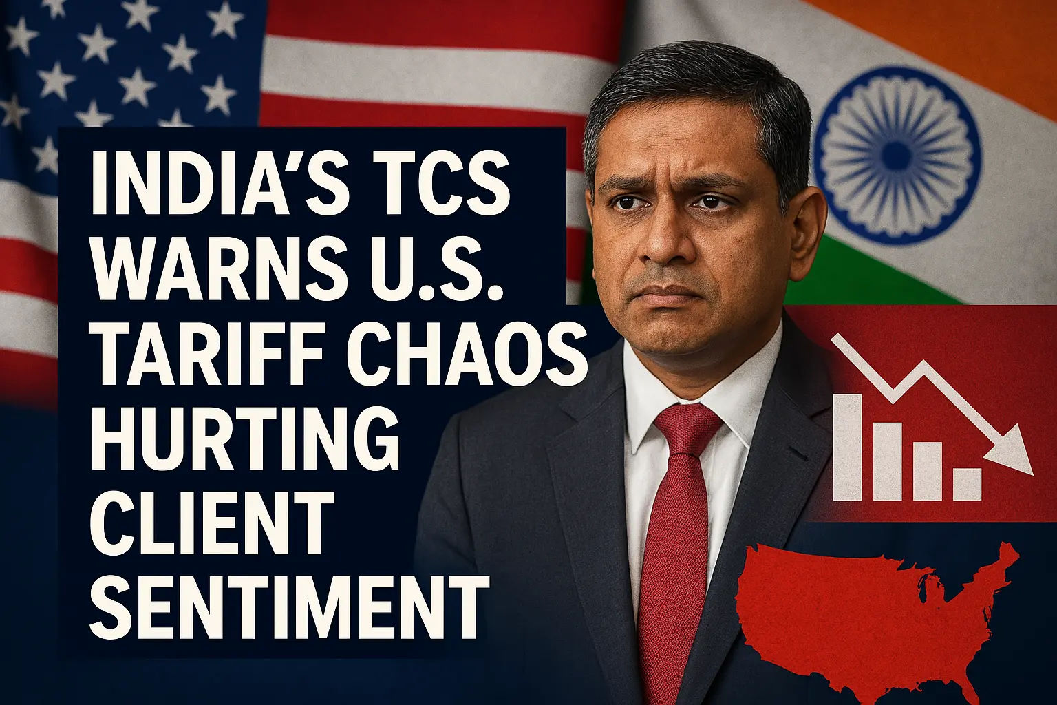 TCS Warns U.S. Tariff Turmoil Is Shaking Client Confidence