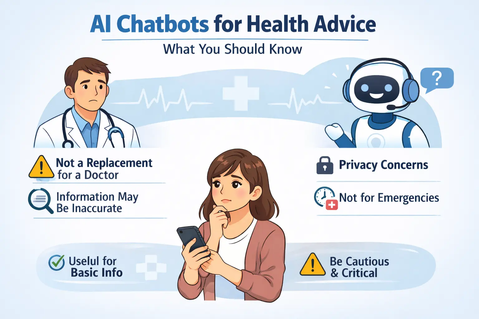Thinking of Asking an AI Chatbot About Your Health? Here’s What Experts Want You to Know