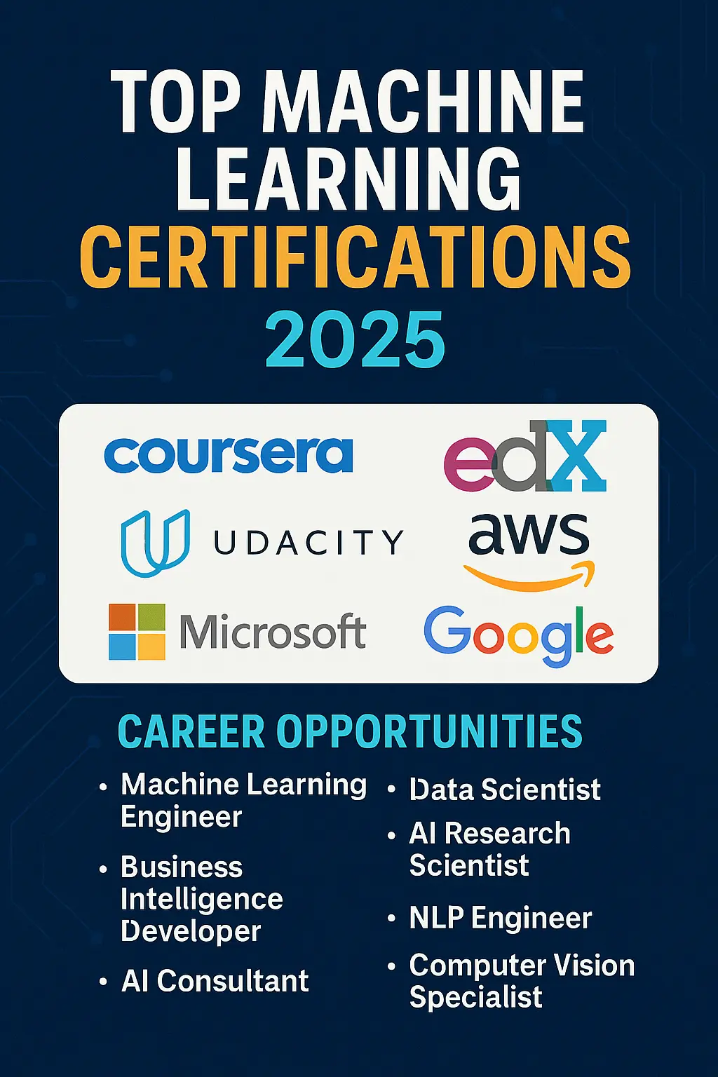 Top Machine Learning Certifications in 2025: Skills That Land You High-Paying Jobs