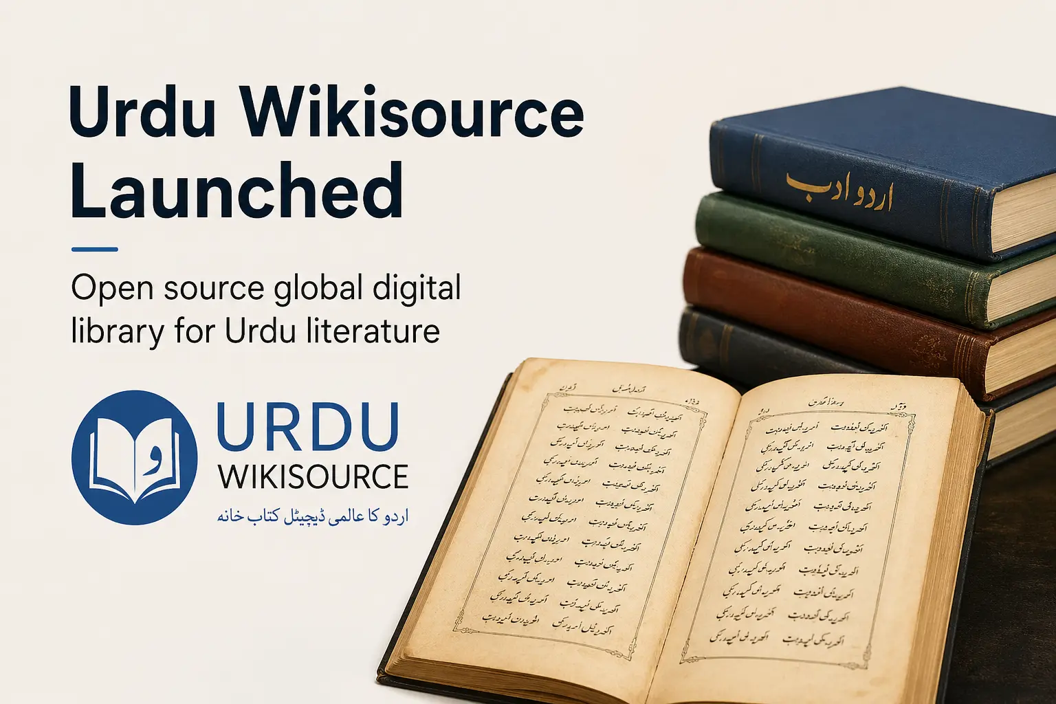 Urdu Wikisource Launches: A Major Leap in Preserving and Democratizing Urdu Literature