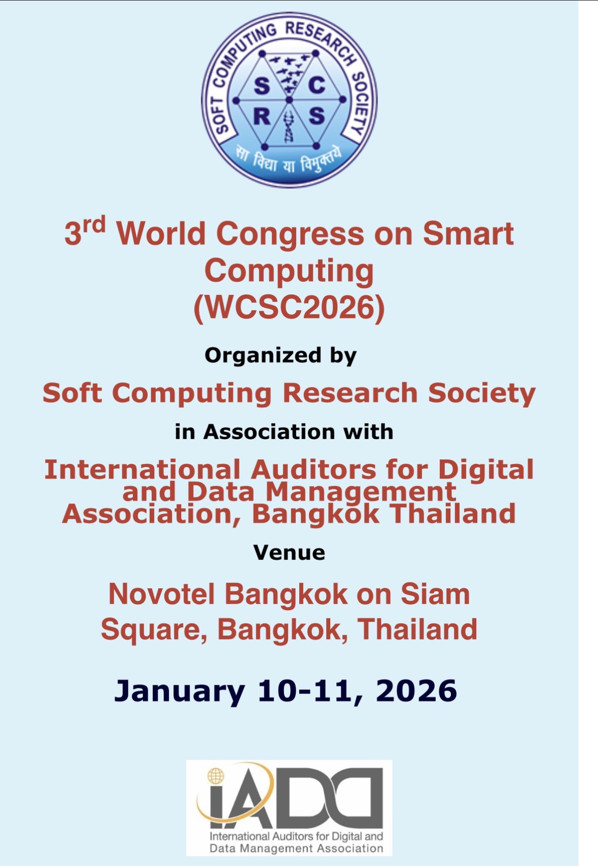 WCSC 2026 Announces Prestigious Research Awards to Honor Global Innovation in Smart Computing